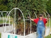08-07-2016 Larry Parker Next To Tomato Plants S 04